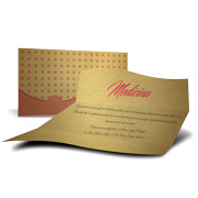 Convites Realeza Gold Master 300g Sem Verniz