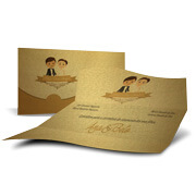 Convites Realeza Gold Master 300g Sem Verniz