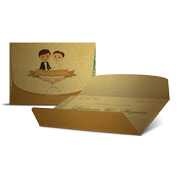 Convites Tradicional Gold Master 300g Sem Verniz