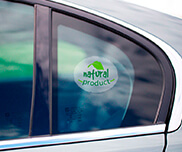 Etiquetas Corte Especial Vinil Transparente com Tinta Branca Invertida (91x51mm)