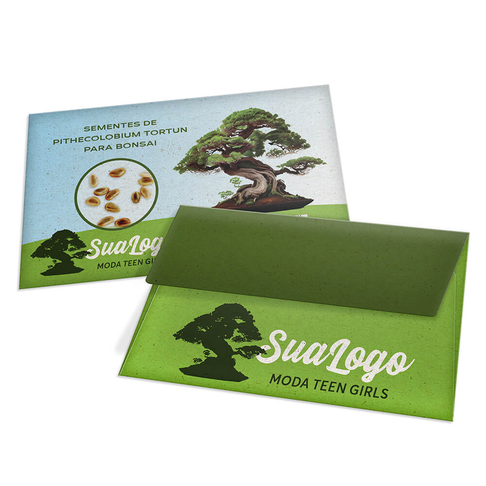 Envelopes Personalizados Mini (122x77mm) Reciclato Digital 90g
