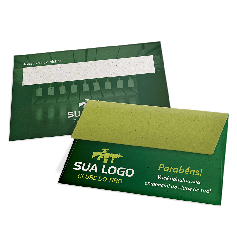 Envelopes Personalizados Mini (122x77mm) Reciclato Digital 90g
