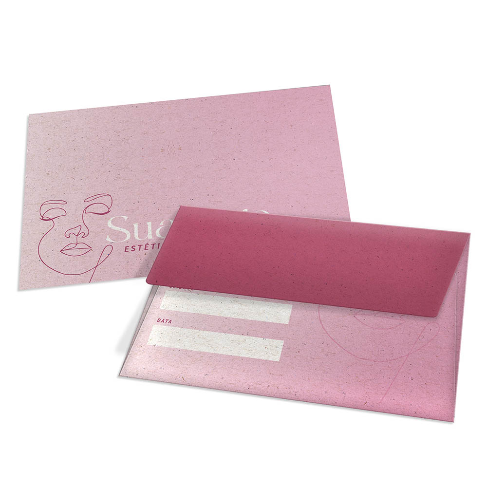 Envelopes Personalizados Mini (122x77mm) Reciclato Digital 90g