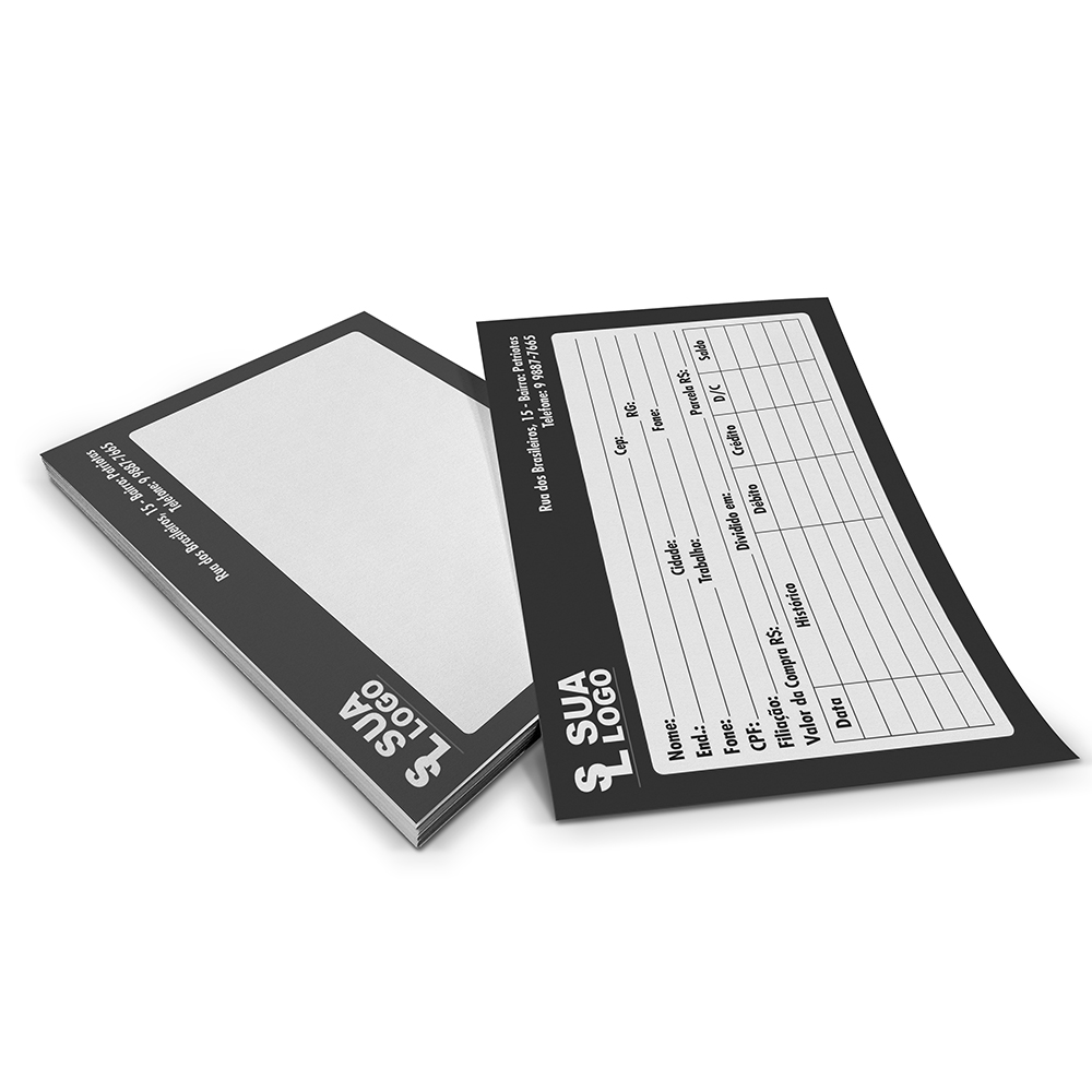 Ficahs Apergaminhado 180g (105x150mm)