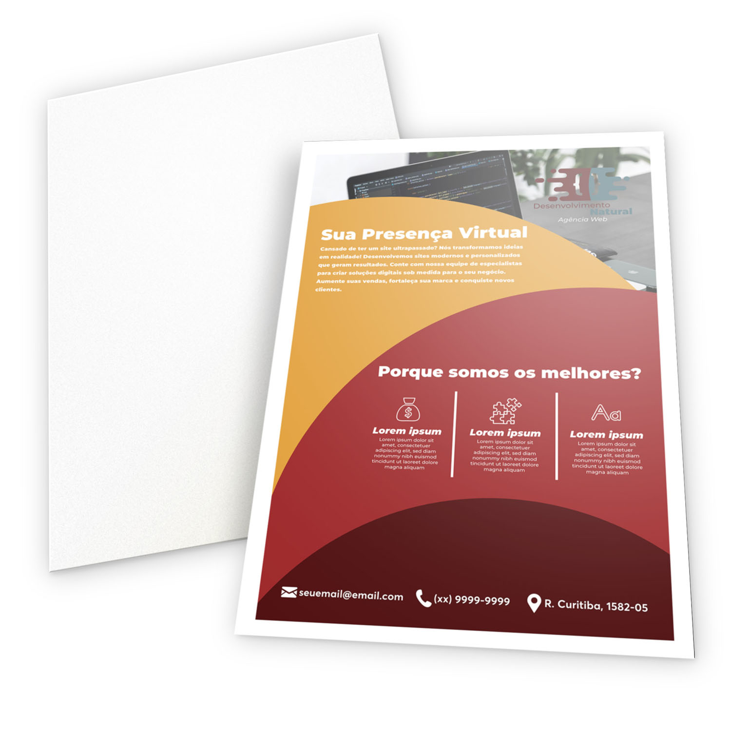 Folhas Avulsas Couchê Fosco 210g