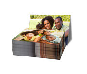 Impressão De Fotos Couchê Fosco 210g Com Verniz Uv Total Frente Modelo Retangular (150x100mm)