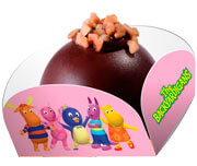 Produtos para Festa: Forminha Para Doce Couchê 250g Verniz Uv Total Frente