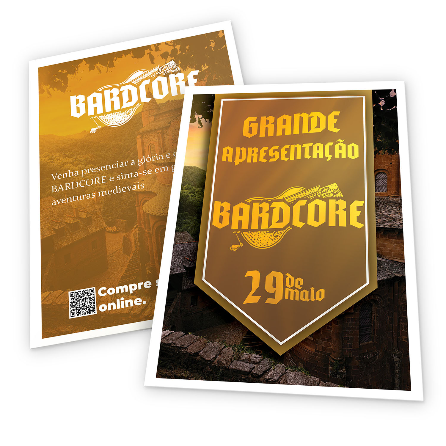 Folhas Avulsas Couchê Brilho 300g