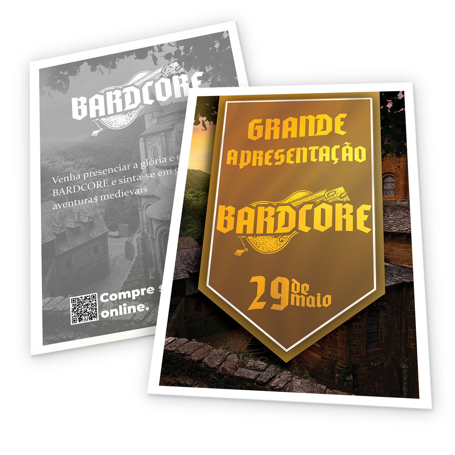 Folhas Avulsas Couchê Brilho 300g