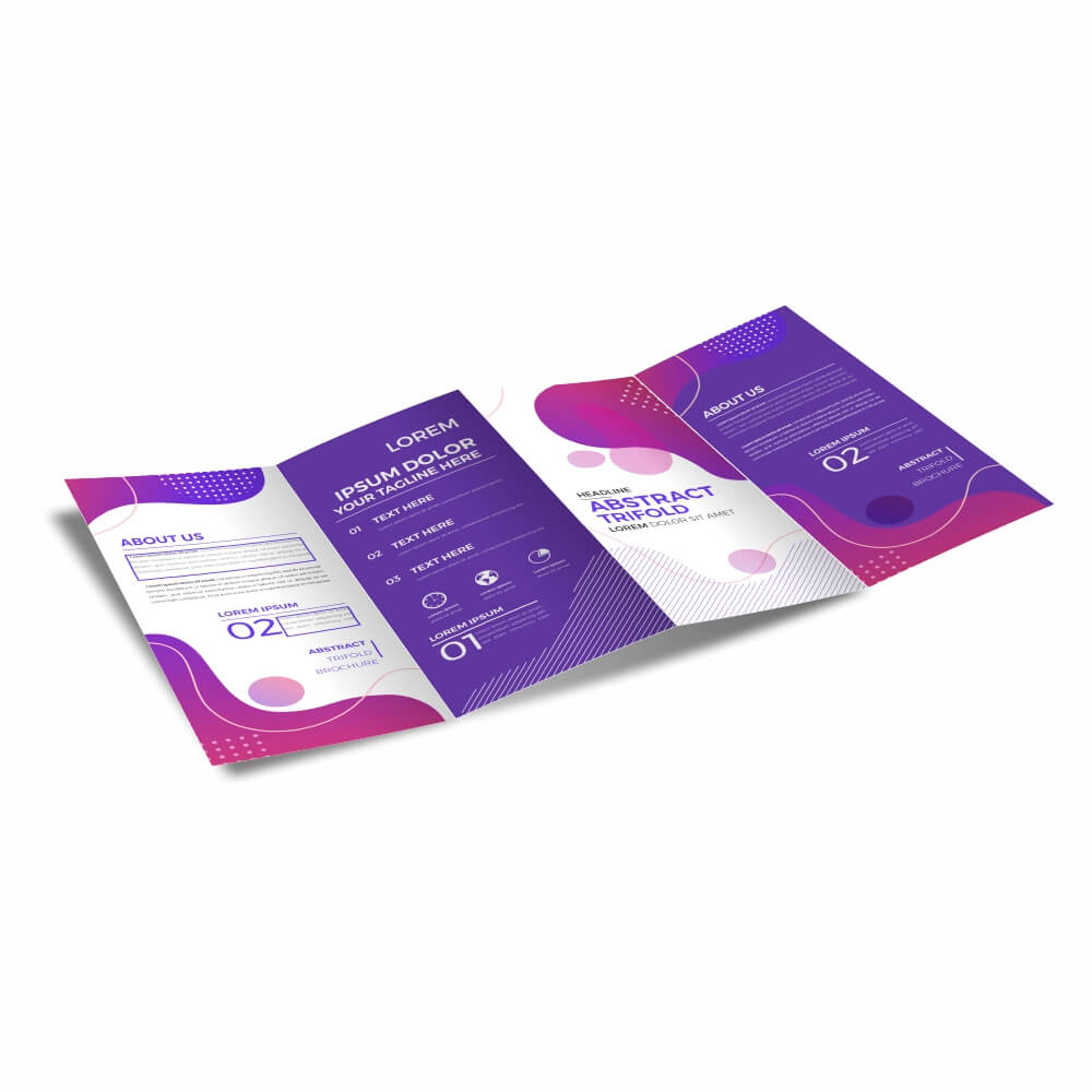 Folders E Mala Direta Apergaminhado 90g 3 dobras