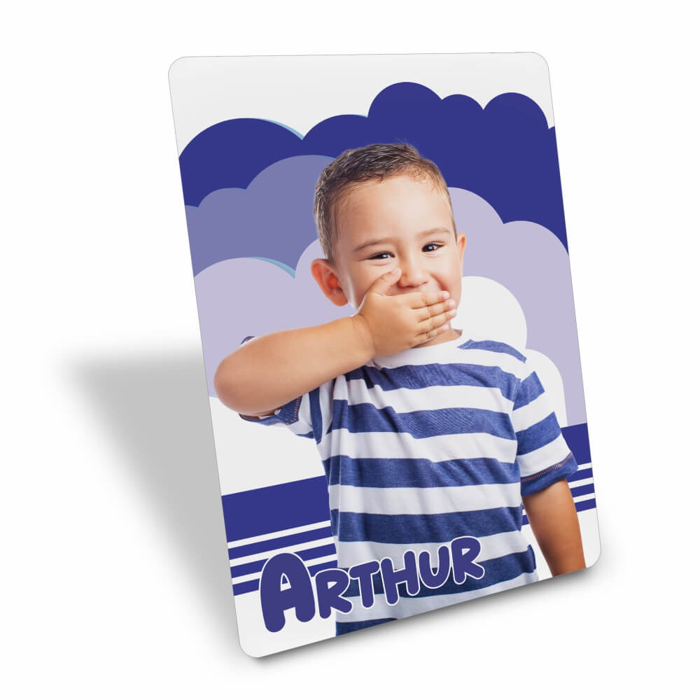 Foto Com Suporte Pvc 0,50mm Premium Branco (100x140mm)