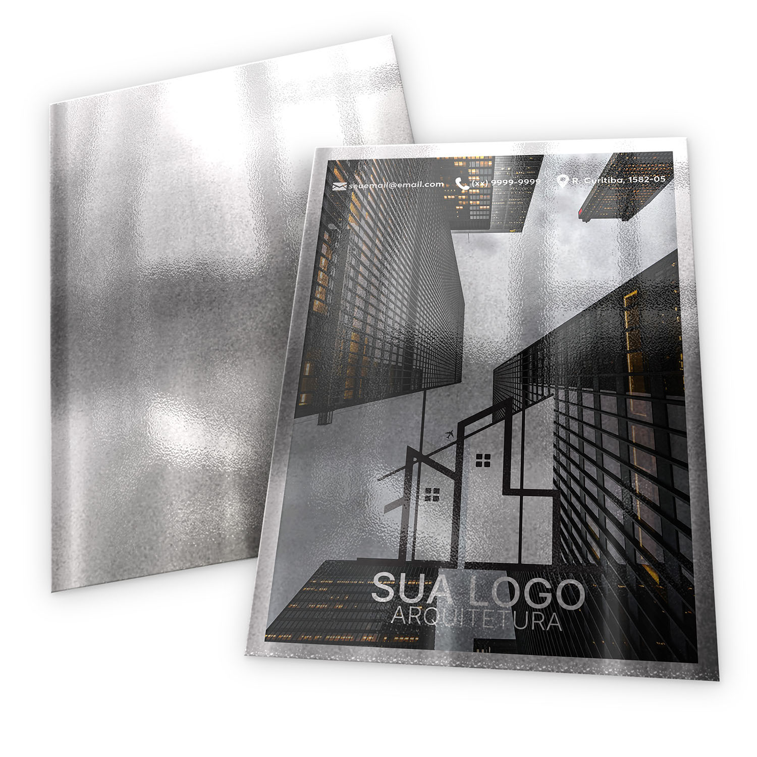 Folhas Avulsas Papéis Especiais Silver Lux 300g