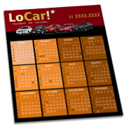 Folhinha De Parede Supremo 255g Verniz Total Frente (270x343mm)