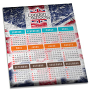 Folhinha De Parede Couchê 250g Sem Verniz (270x343mm)