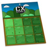 Folhinha De Parede Couchê 250g Sem Verniz (270x343mm)