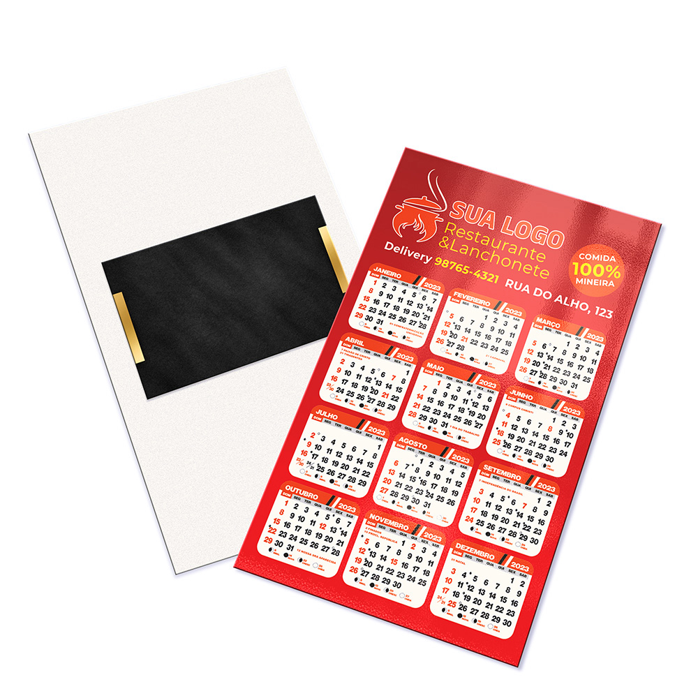 Postais Imantado Simples Supremo 255g Verniz Uv Total Frente