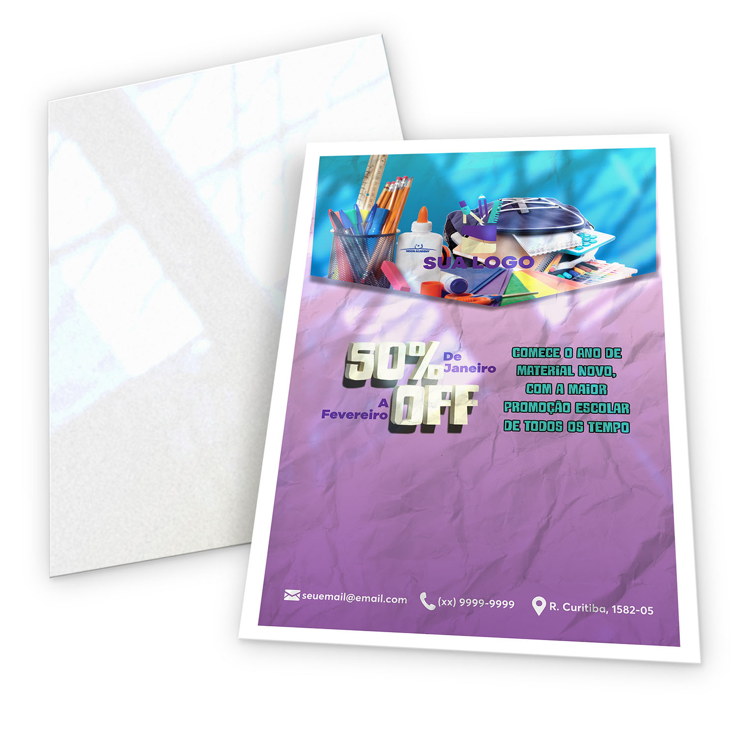 Folhas Avulsas Pvc 0,50mm Premium Branco