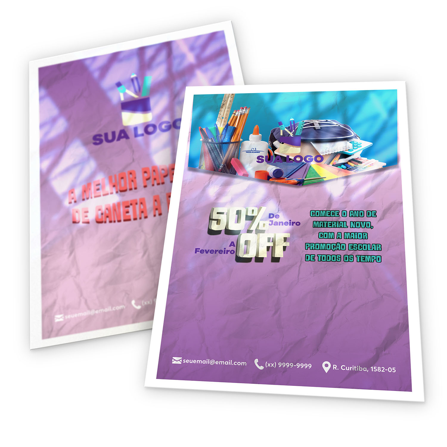 Folhas Avulsas Pvc 0,50mm Premium Branco