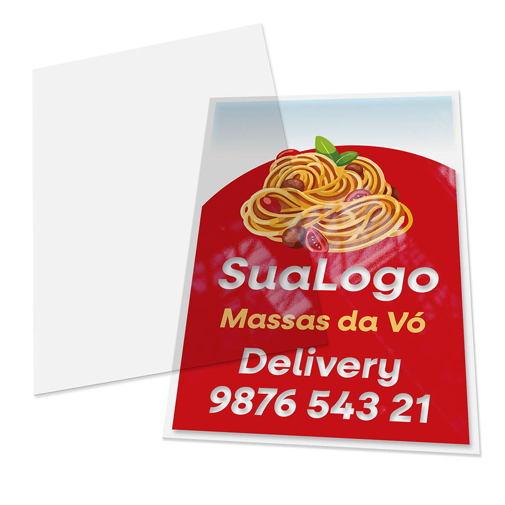 Folhas Avulsas Pvc 0,30mm Transparente