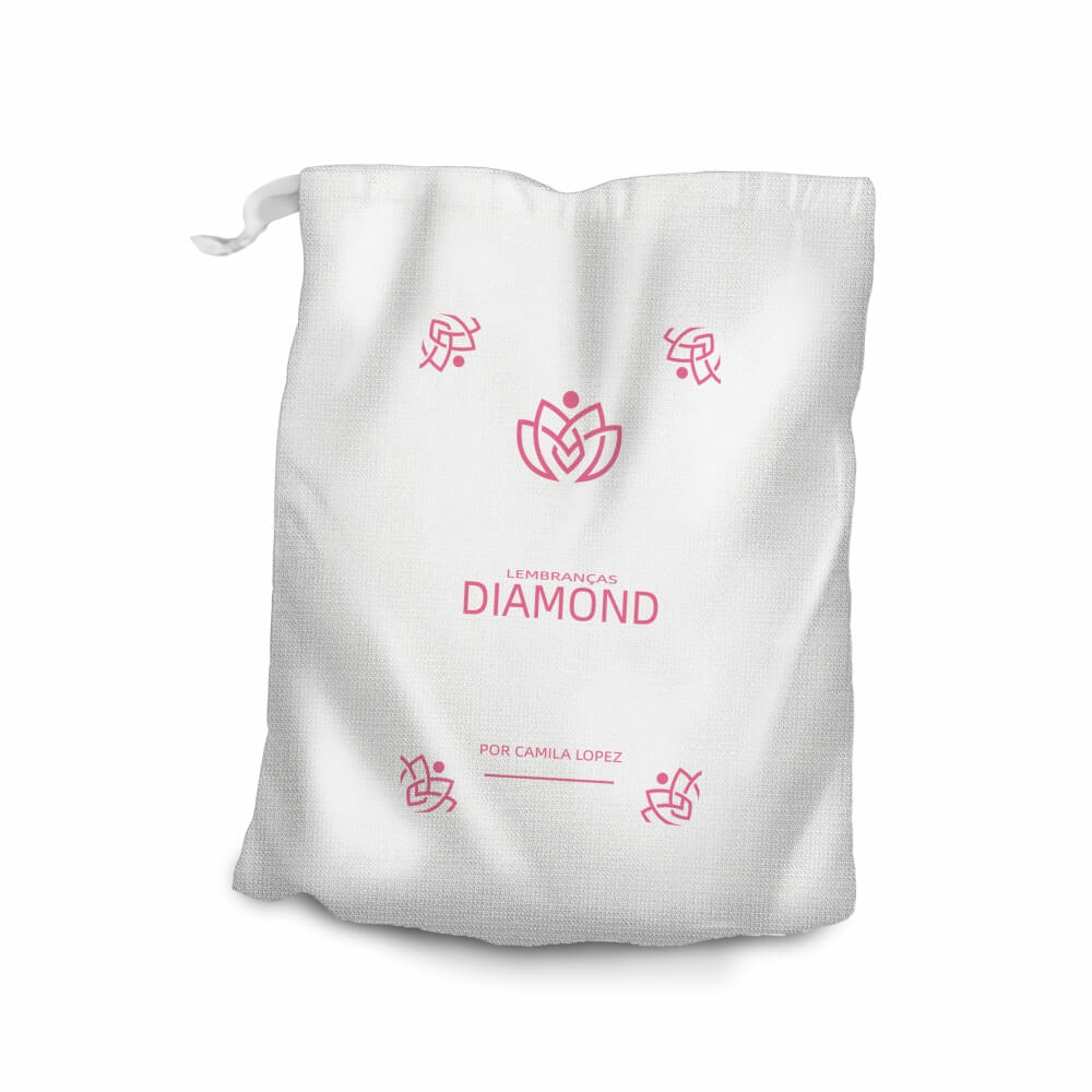 Saquinhos Personalizados Oxford Branco (150x200mm)