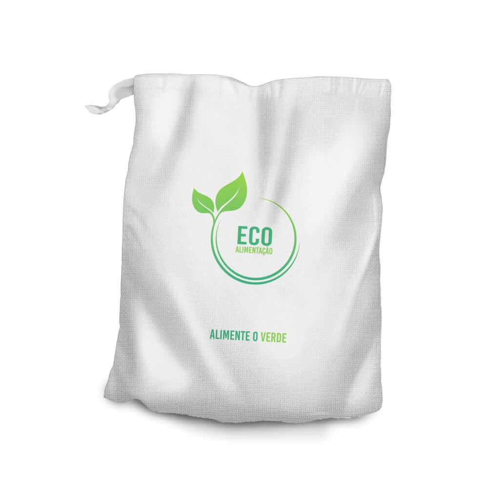 Saquinhos Personalizados Oxford Branco (150x200mm)