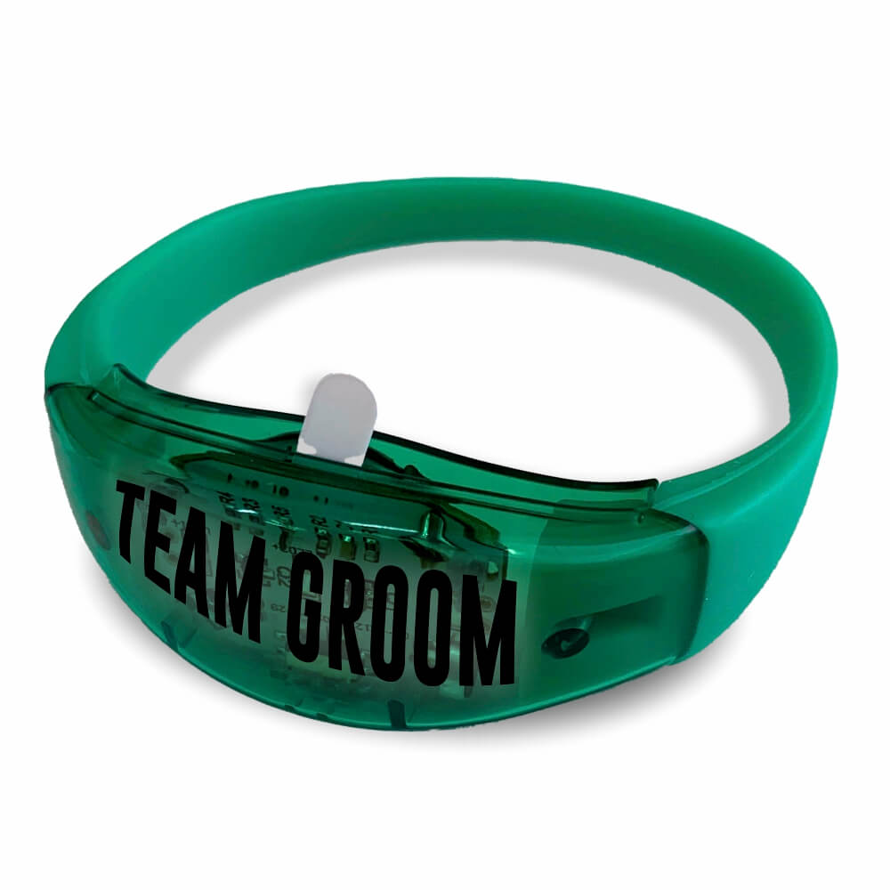 Pulseira De Led em Silicone (Verde)