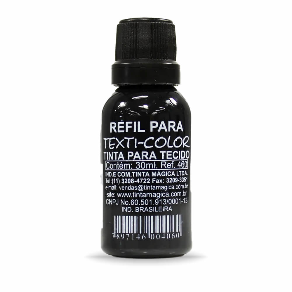 Carimbos Tinta Para Almofada Tinta Preta De 30ml Para Tecido
