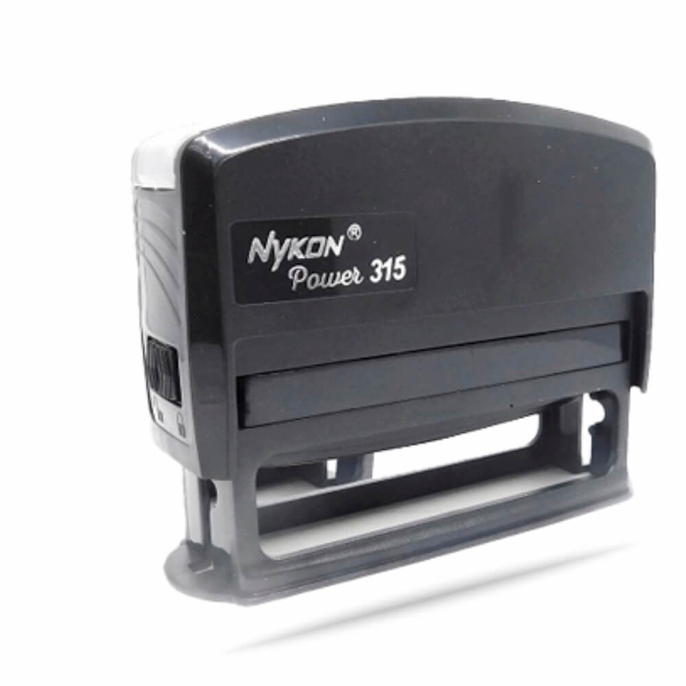 Carimbos Automáticos Power Nykon 315 69x10mm Preto