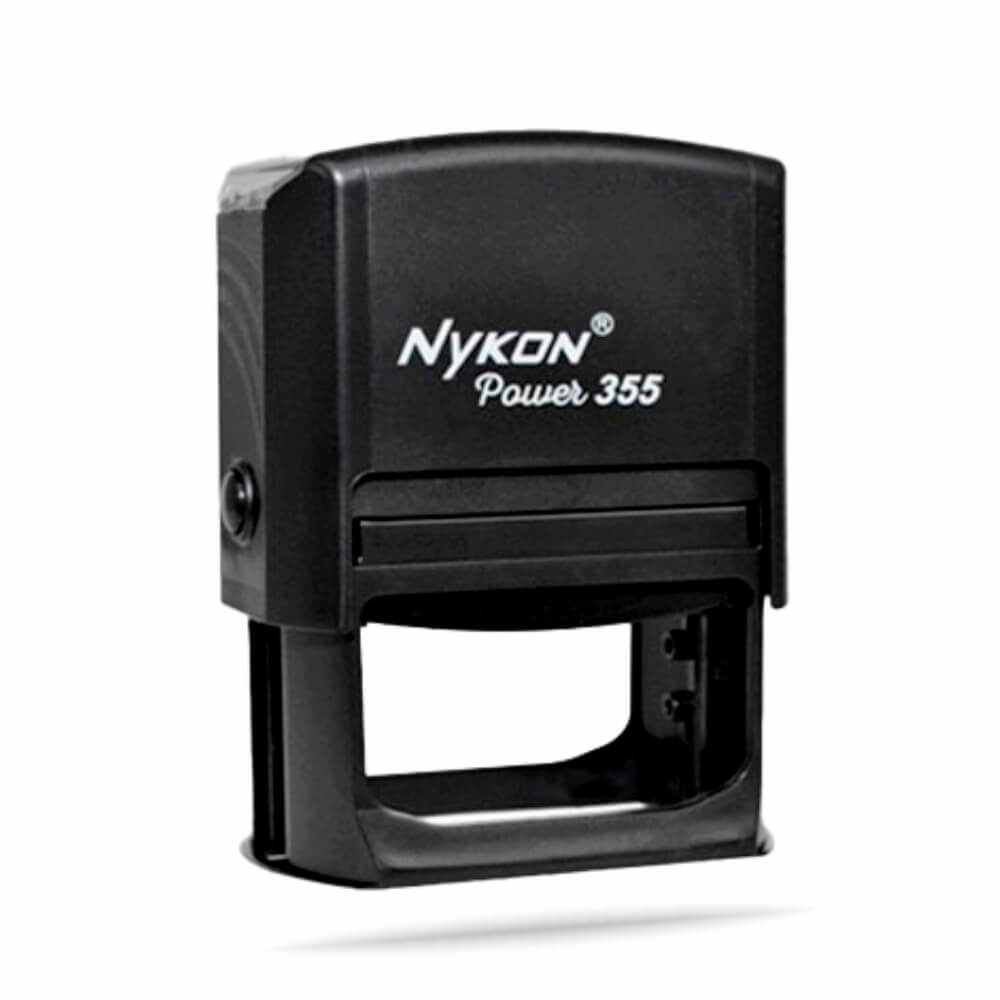 Carimbos Automáticos Power Nykon 355 60x40mm Preto