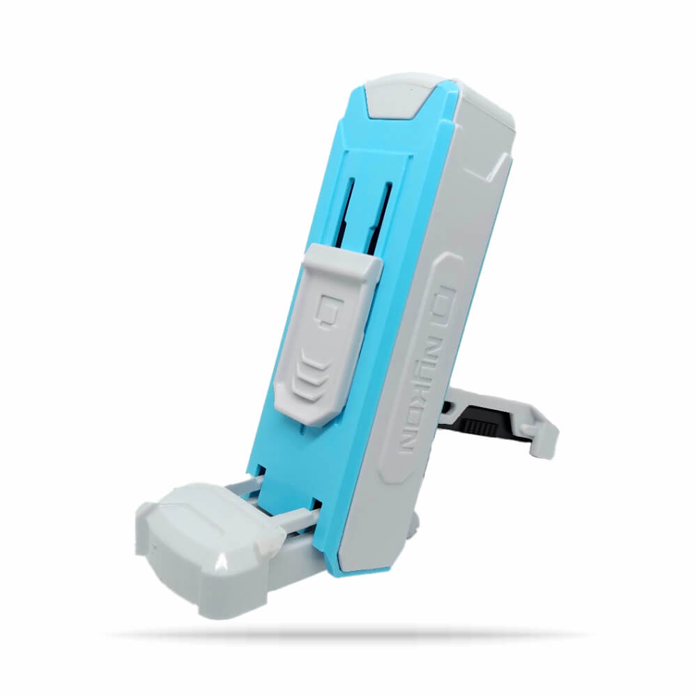 Carimbo De Bolso Pocket Nykon V Power 302 38x14mm Azul Claro