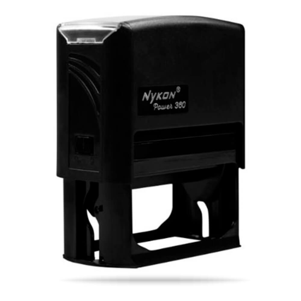 Carimbos Automáticos Power Nykon 360 76x37mm Preto