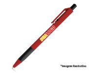 Canetas Impressão Colorida Plásticas Roy Vermelha
