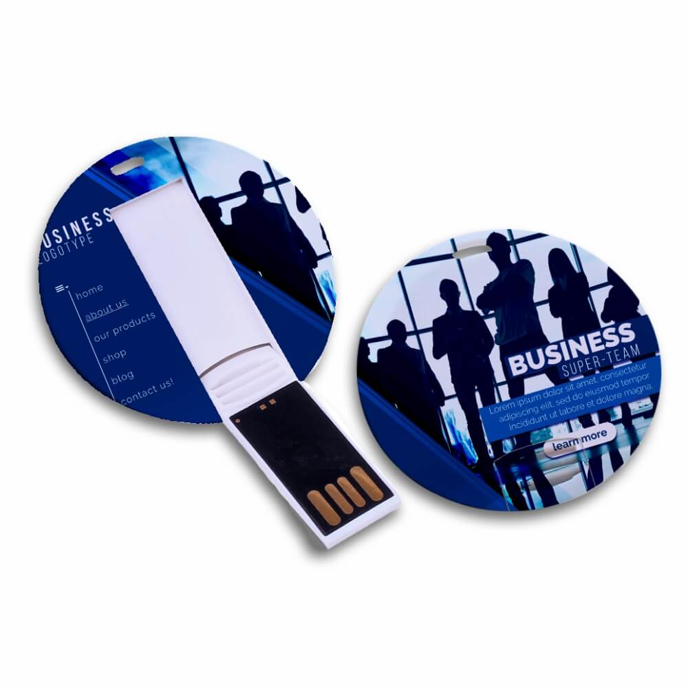 Pen Card Memória de 32gb (Redondo 45x45mm)