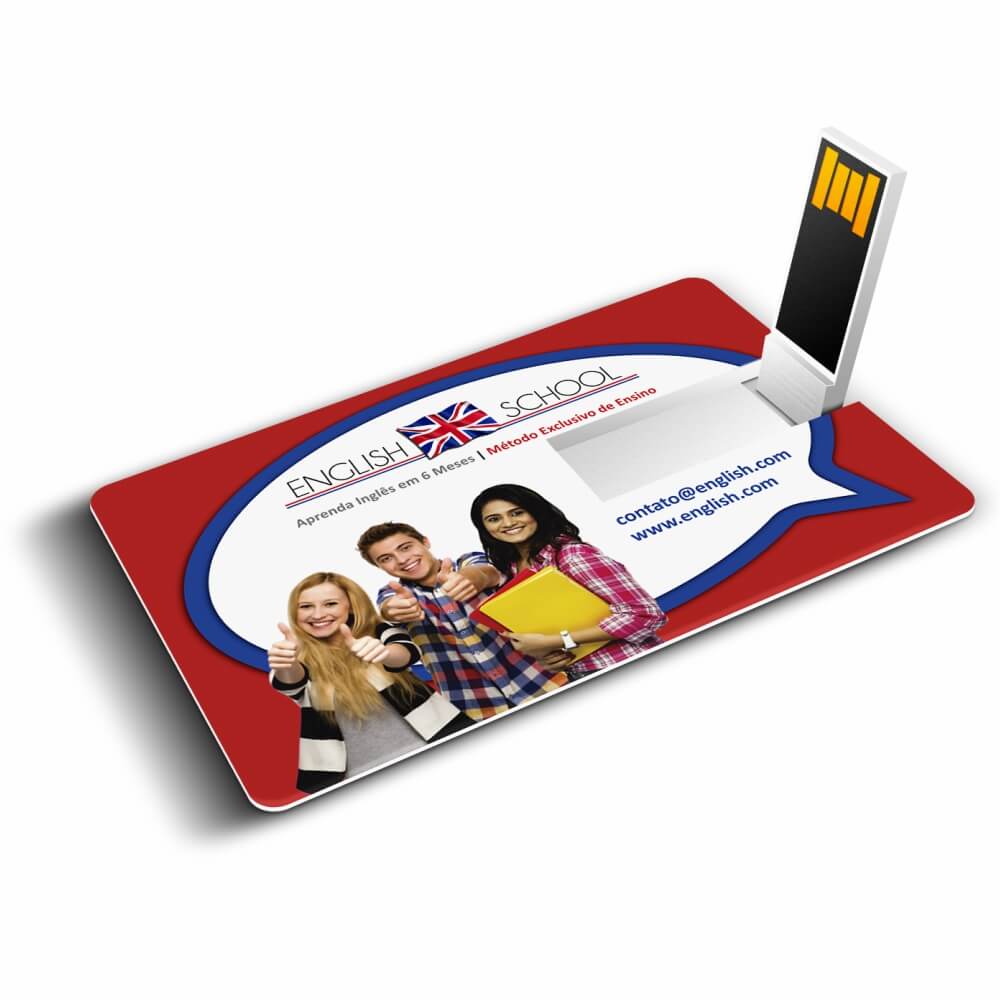 Pen Card Memória de 32gb (Cartão 85x54mm)