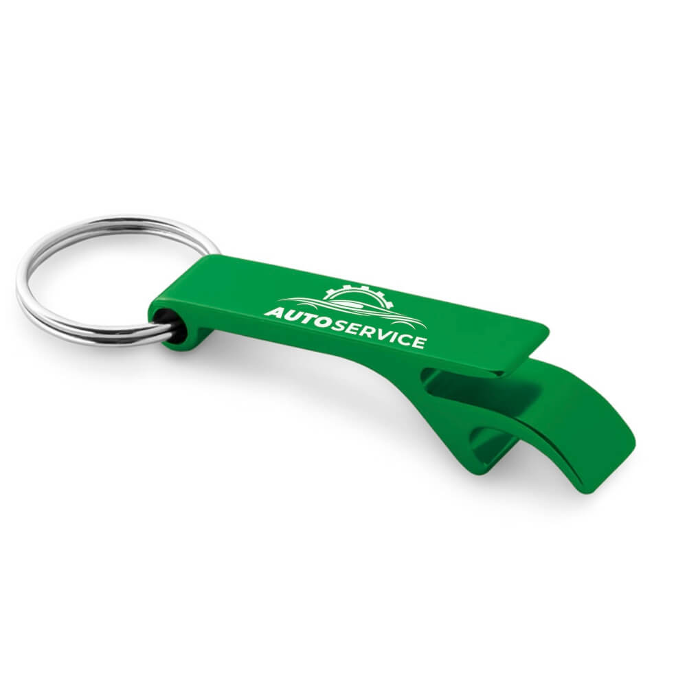 Abridor Gravação A Laser Alumínio Multifunção (Verde)