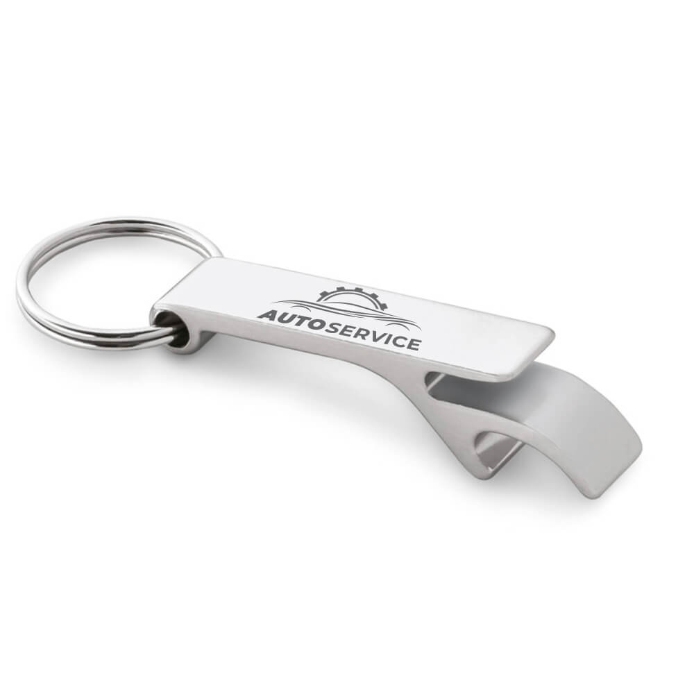 Abridor Gravação A Laser Alumínio Multifunção (Cromado Satinado)