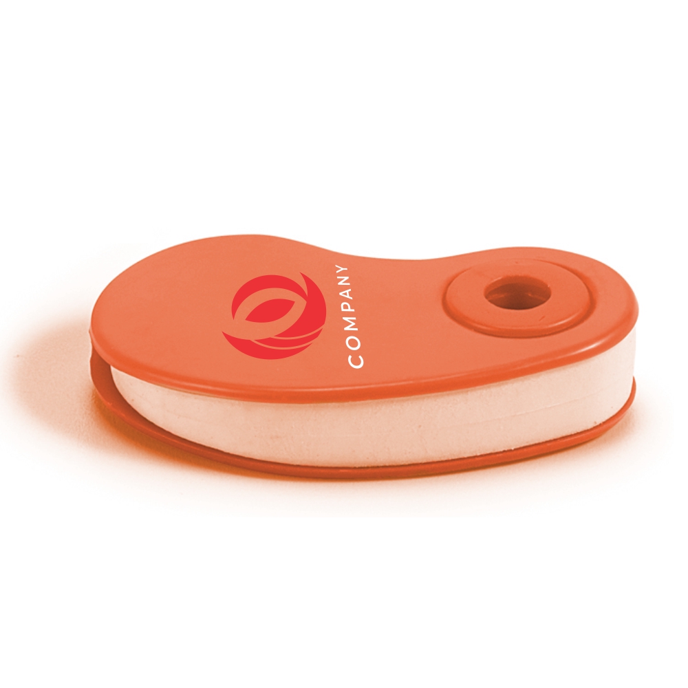 Borracha em TPR com Capa Protetora em PP (Laranja)