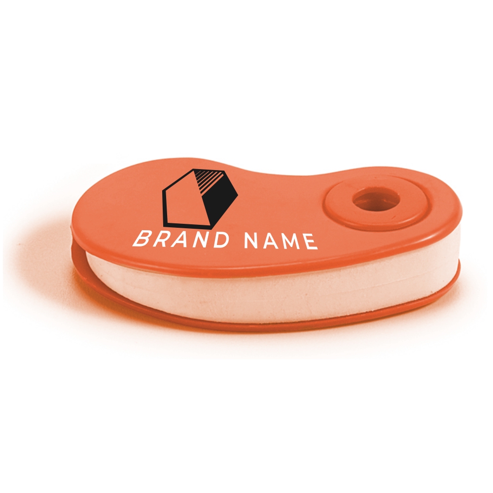 Borracha em TPR com Capa Protetora em PP (Laranja)