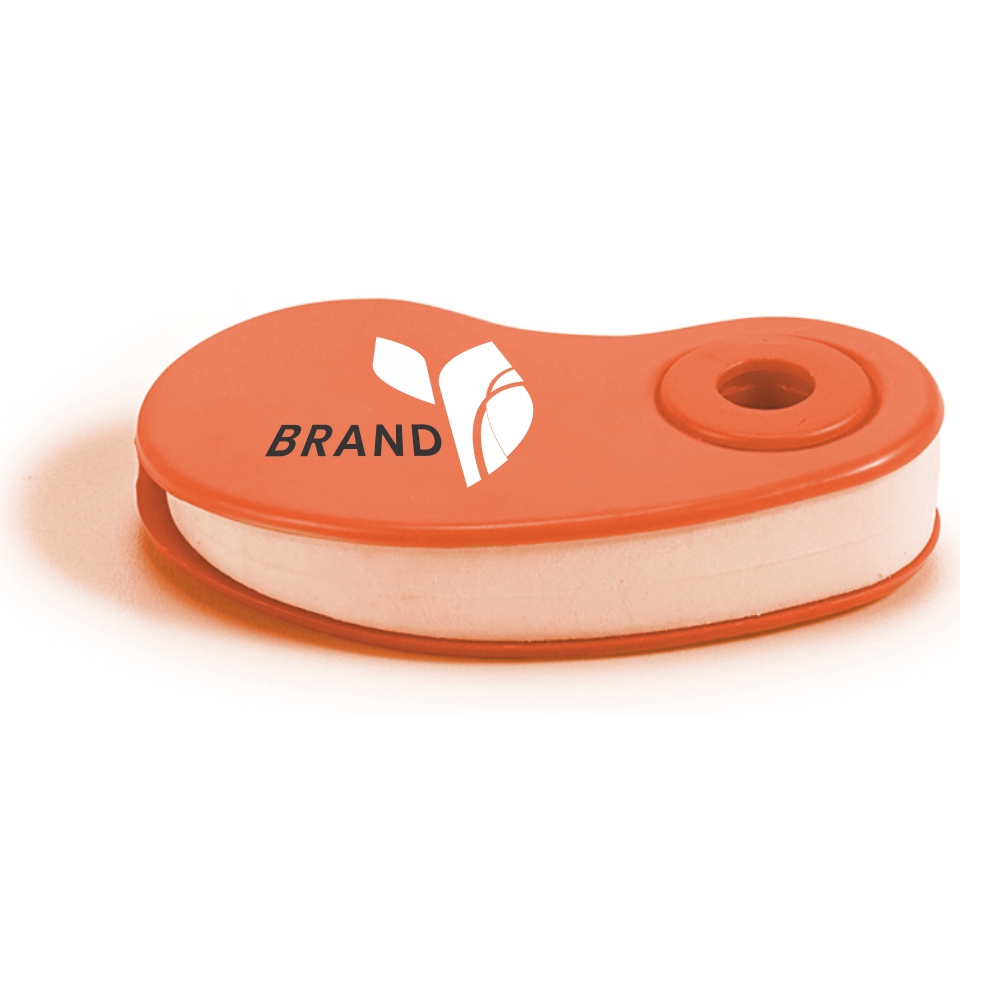 Borracha em TPR com Capa Protetora em PP (Laranja)