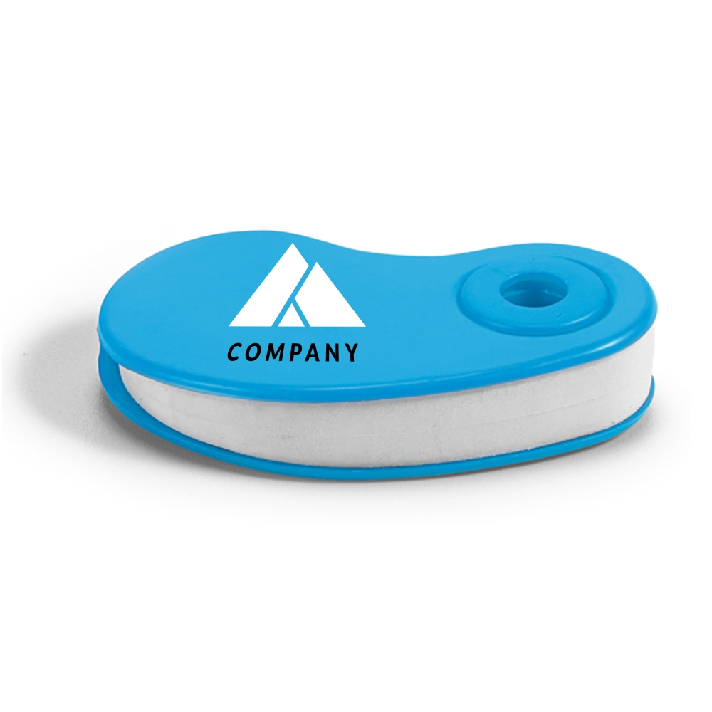 Borracha em TPR com Capa Protetora em PP (Azul Clara)