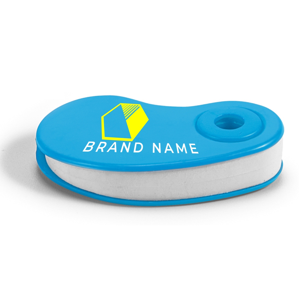 Borracha em TPR com Capa Protetora em PP (Azul Clara)