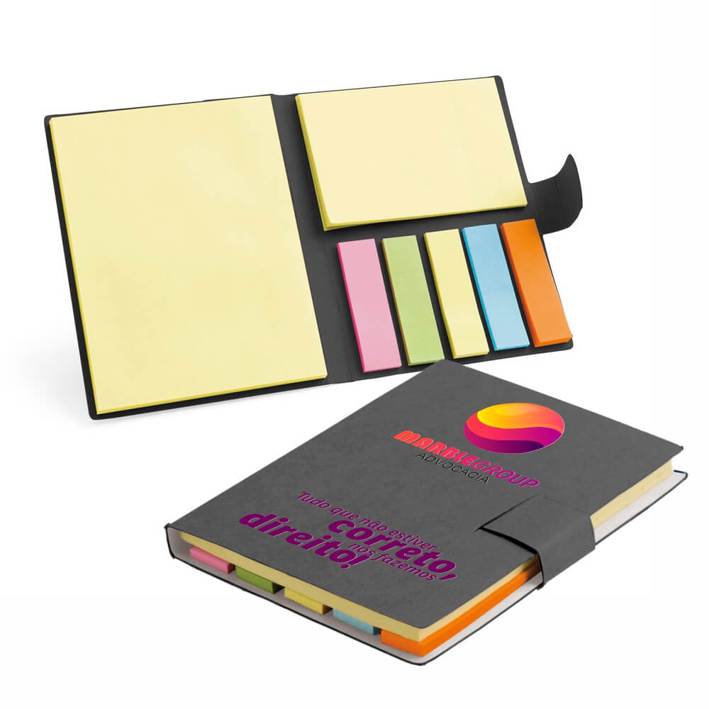 Bloco De Post It Preto 70g (105x80mm)