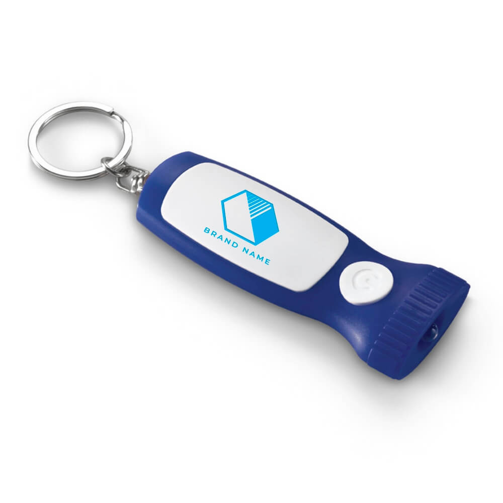 Chaveiro Com Led Cleat Azul