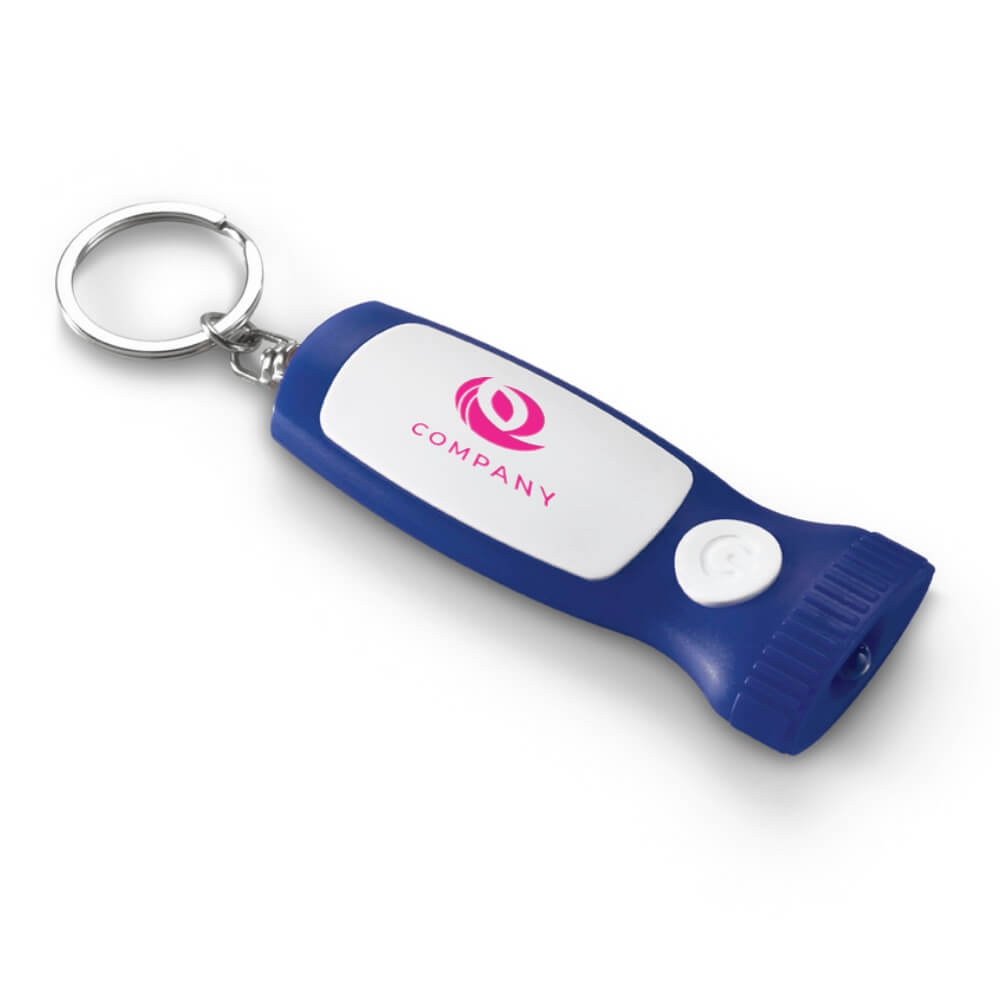 Chaveiro Com Led Cleat Azul