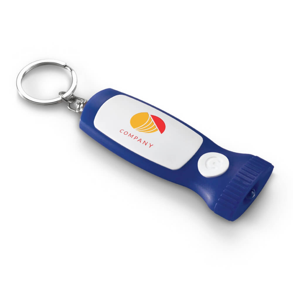 Chaveiro Com Led Cleat Azul