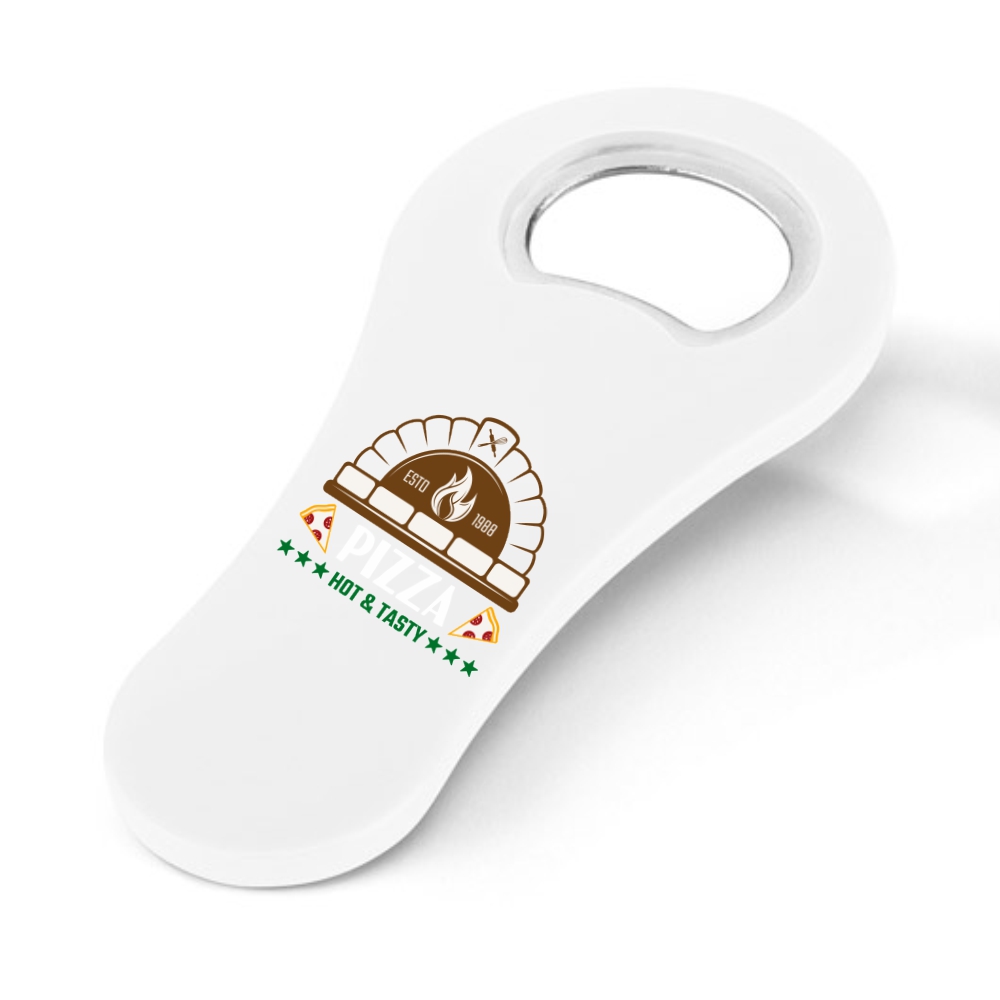 Abridor Com ímã Tradicional Malte (Branco)