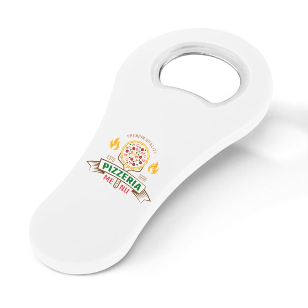 Abridor Com ímã Tradicional Malte (Branco)