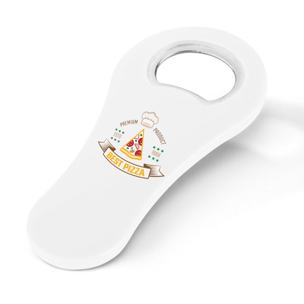 Abridor Com ímã Tradicional Malte (Branco)
