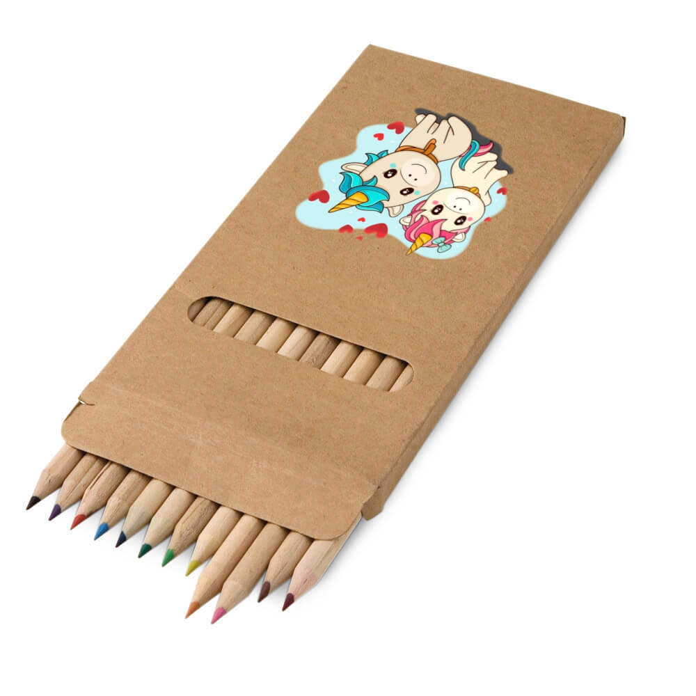 Lápis De Colorir Caixa Com 12un