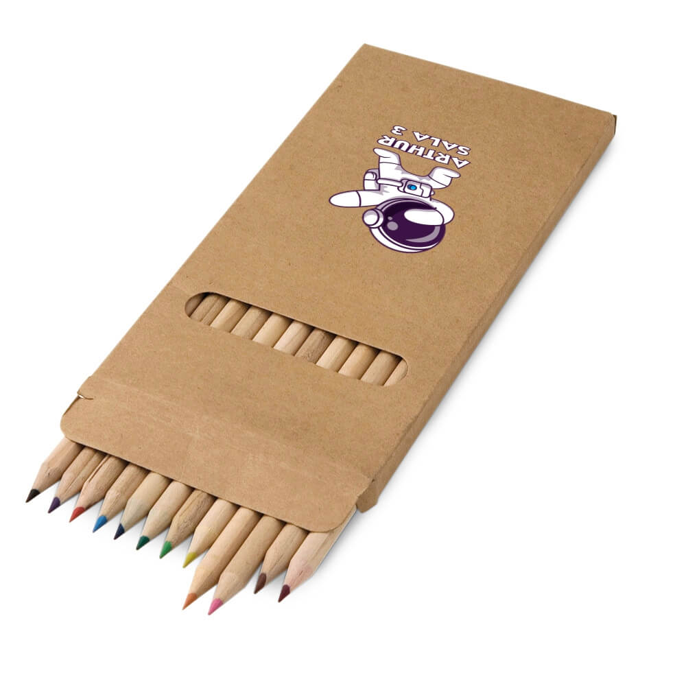 Lápis De Colorir Caixa Com 12un